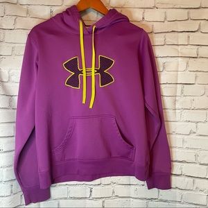 Under Armour Purple Pink Storm Women's Hoodie Size M